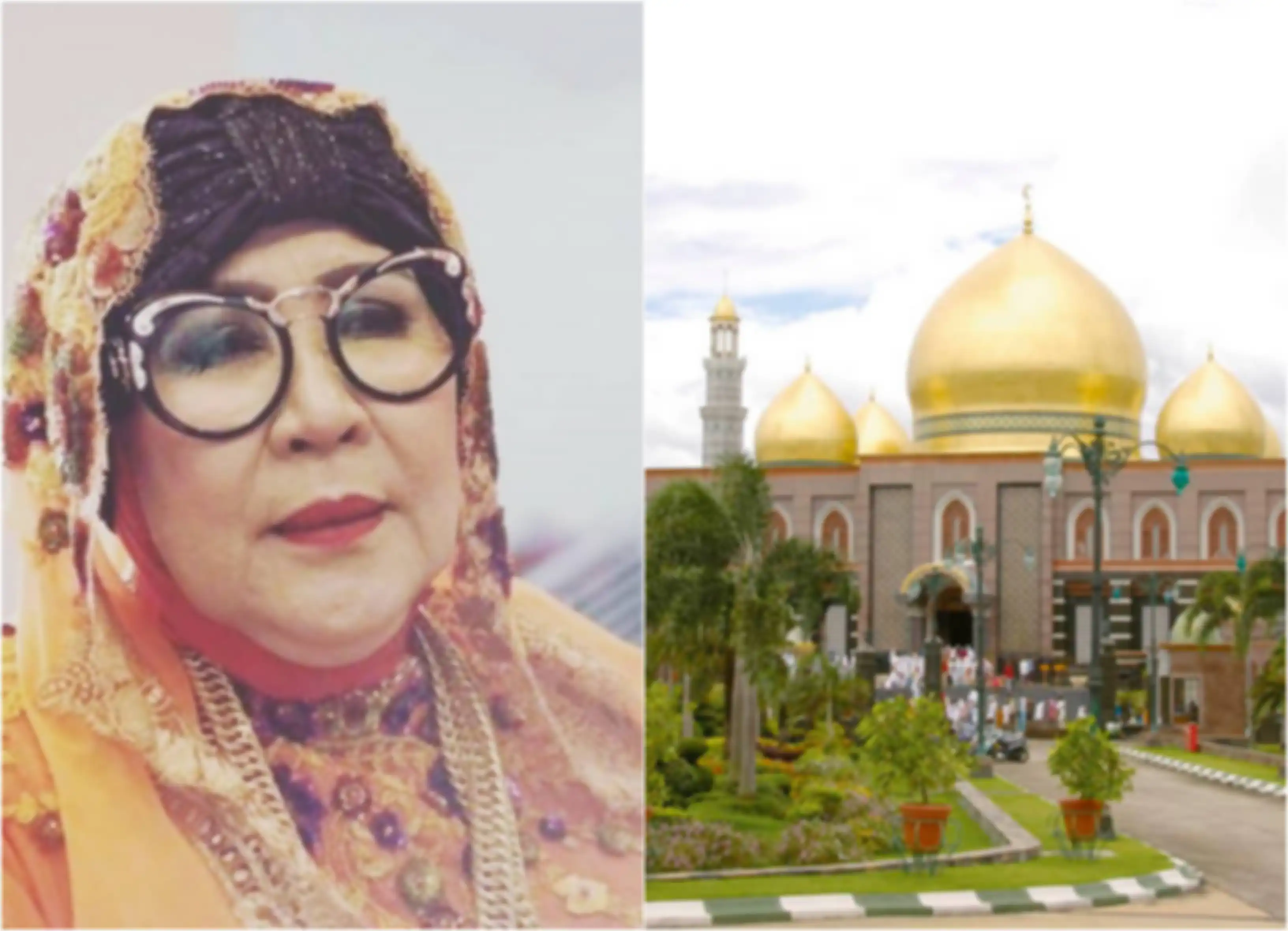 Dian Al Mahri pemilik Masjid Kubah Emas, Depok. 