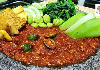 Cara Bikin Sambal Tempong Khas Banyuwangi Pedasnya Nampol Bikin Nagih