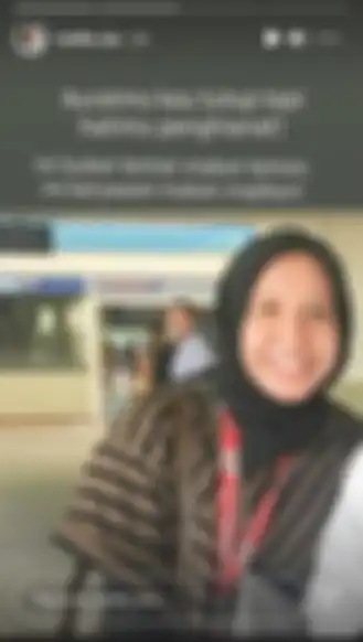 Instagram Story ibunda Felicia Tissue
