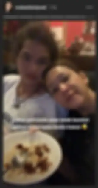 Penampilan polos Maia tanpa makeup di sahur pertama