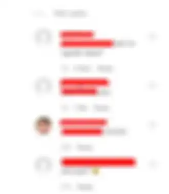 Kolom komentar di unggahan foto Vanesha Prescilla