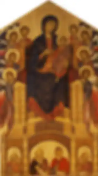 Cimabue – Maestà di Santa Trinita