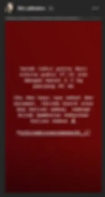 Unggahan Insta Story Fitri Salhuteru