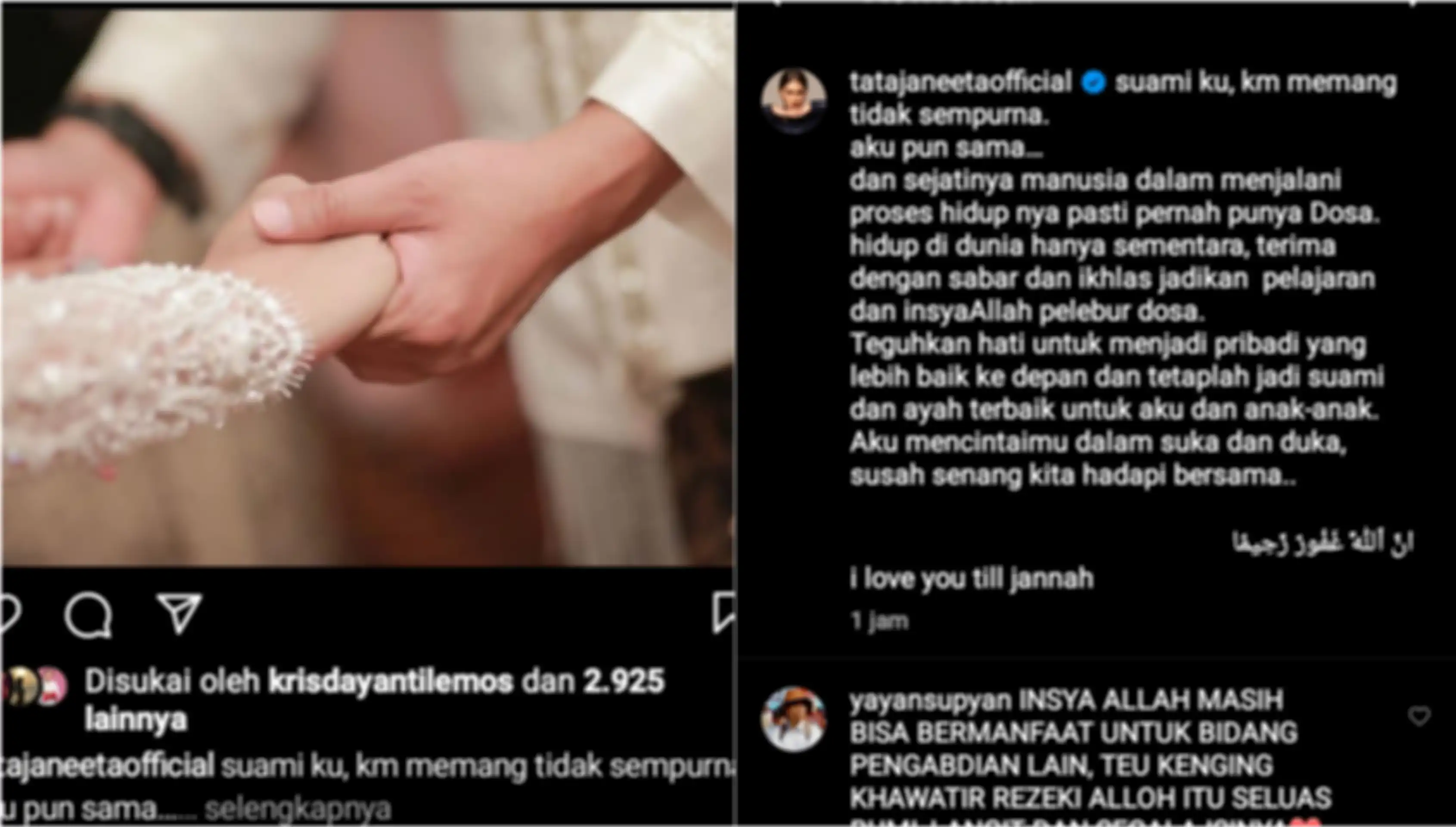 Unggahan Tata Janeeta