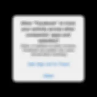 Prompt berisi pilihan menjaga privasi di iOS 14, yang menjadi poin keberatan Facebook atas kebijakan Apple. 