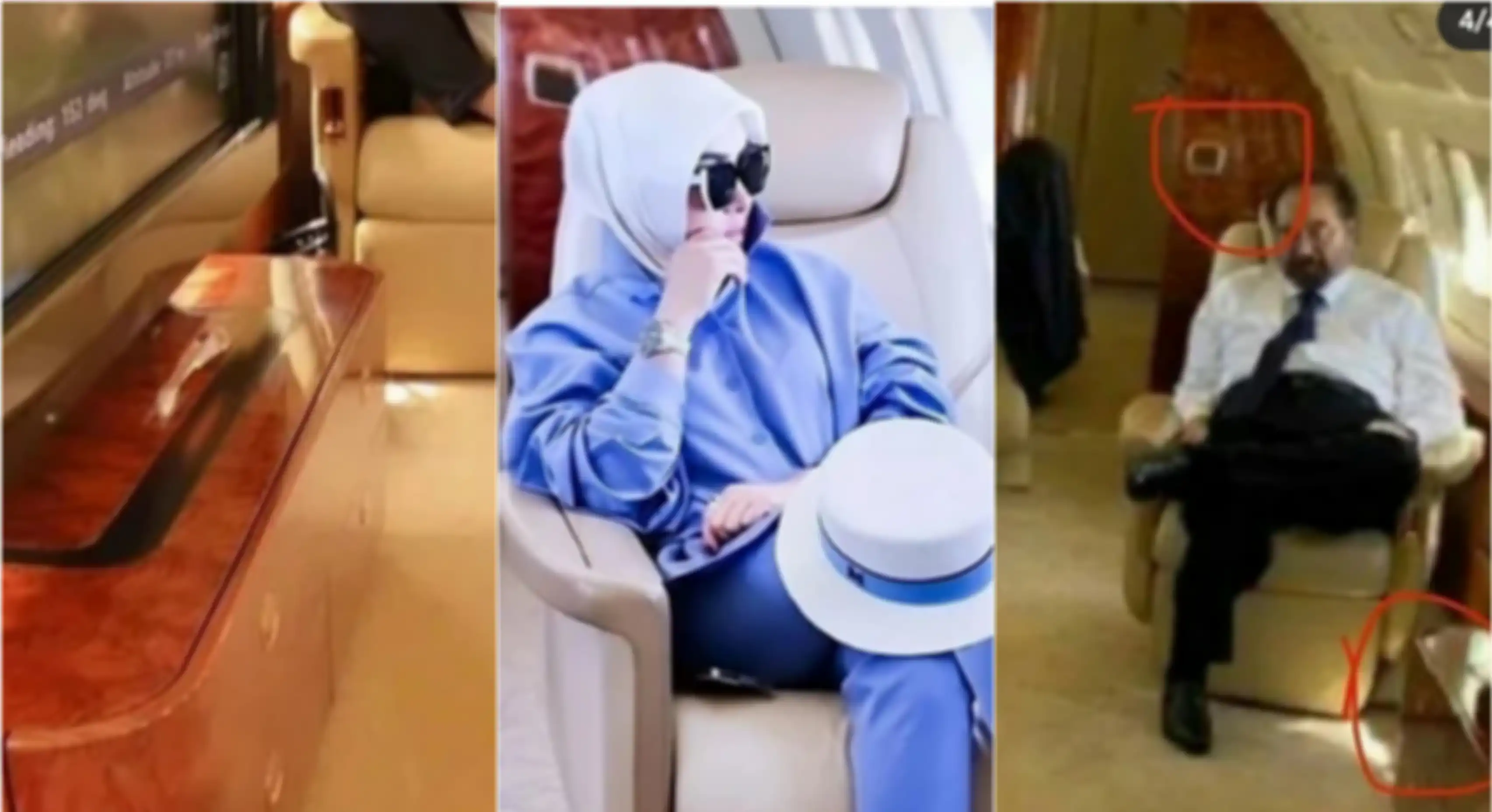 Jet pribadi yang digunakan Syahrini dan Surya Paloh
