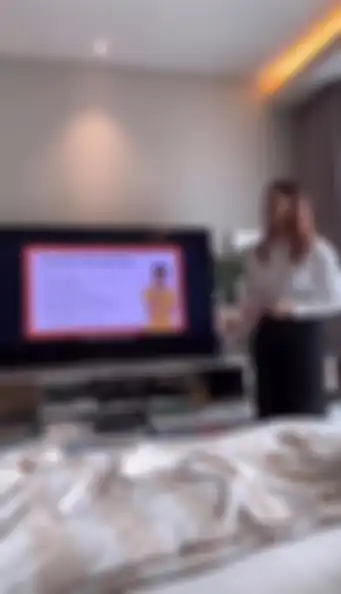 Mima Shafa presentasi buat dapat izin ngekos
