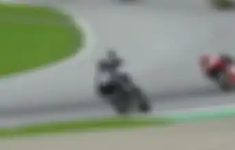 Maverick Vinales mengalami kendala teknis di MotoGP Styria 20020.