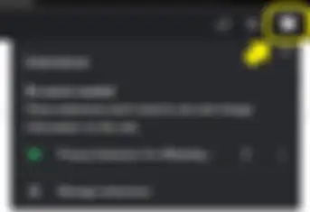 Logo ekstensi di Google Chrome