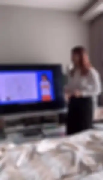 Mima Shafa presentasi buat dapat izin ngekos