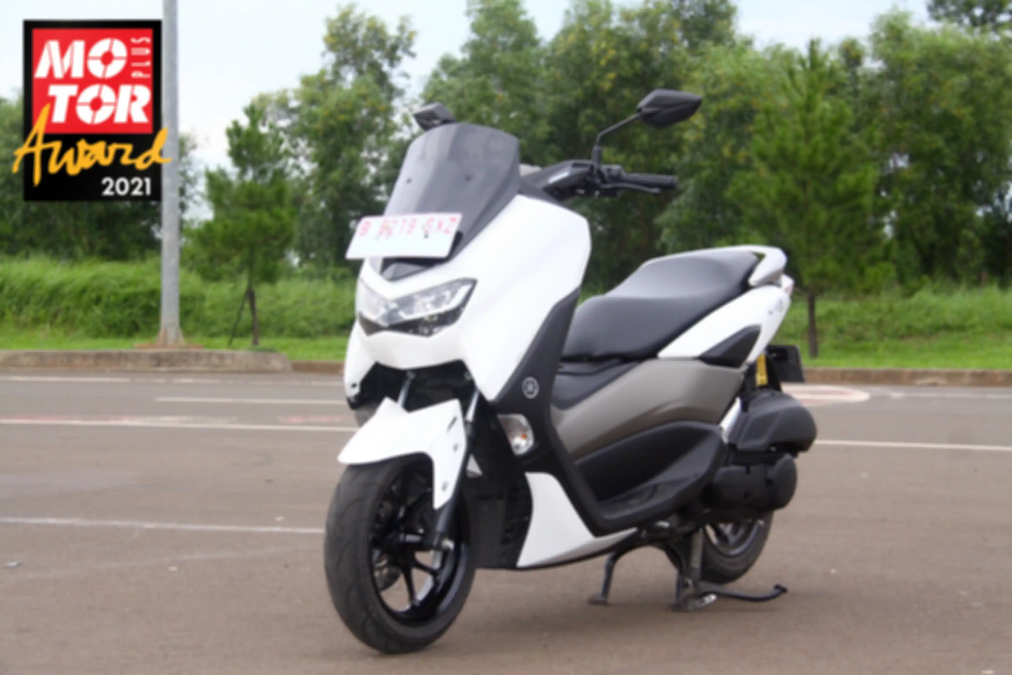Ilustrasi motor matic All New Yamaha NMAX