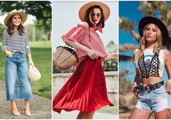Mix and Match Gaya dengan Topi Jerami yang Lagi Hits Dipakai Selebgram