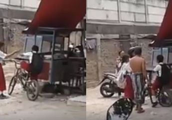 'Diputusin di Pertigaan Jalan Karena Selingkuh', Aksi Sepasang Murid SD ini Bikin Ngakak