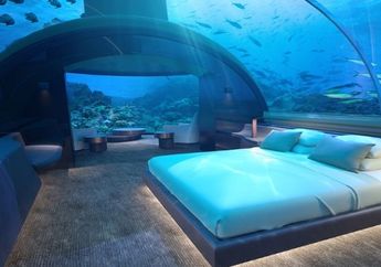 Unik! Maldives Segera Punya Vila Bawah Laut Pertama di Dunia