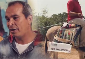 Perpustakaan Keledai: Kisah Pria yang Bertekad Mengirimkan Buku Hingga Pelosok Desa