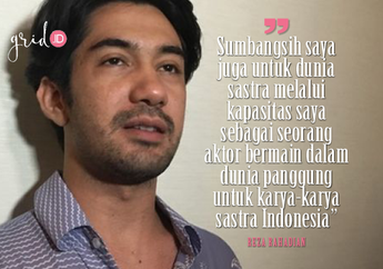 Reza Rahadian Ingin Bermain Teater Minimal Satu Kali Setiap Tahun