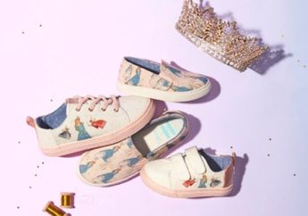 Gemes Banget! Lihat nih Slip On ala Disney Princess yang Akan Rilis