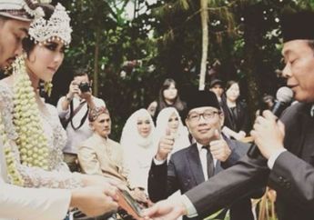 Jadi Saksi Nikah Syahnaz-Jeje, Ridwan Kamil: Yang Nikah Siapa Yang Tegang Siapa