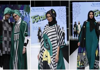 Kolaborasi 4 Desainer X Total Almeera Hadirkan Koleksi Busana Muslim Nuansa Hijau di MUFFEST 2018
