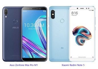 Hape 2 Jutaan Asus Zenfone Max Pro M1 vs Xiaomi Redmi Note 5, Kali Ini Xiaomi Kalah?