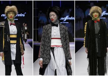 Inspirasi Seragam Perang Rusia dalam Koleksi Busana Hijab Eugeneffectes di MUFFEST 2018
