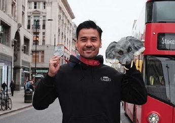 Kecelakaan Motor Sehari Sebelum ke London, Chicco Jerikho Capai Finish Padahal Cedera