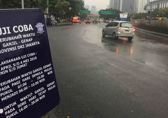 Perpanjangan Waktu Pembatasan Kendaraan dengan Sistem Ganjil Genap Demi Asian Games 2018