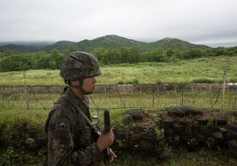 Jadi Spot Selfie Wisatawan, Bagaimana Pemandangan di Batas Korea Selatan dan Korea Utara?
