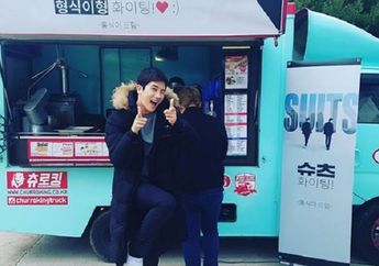 5 Penampakan Food Truck Unik yang Diterima Idol KPop di Lokasi Syuting