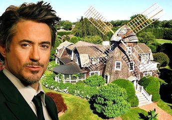 Melongok Rumah Mewah Pemain Avengers: Infinity War, Robert Downey Jr  'Iron Man'