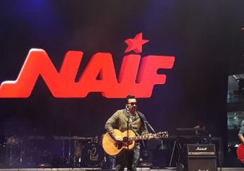 Tampil di Markas 2018, Naif Pamer Daftar Lagu Barunya ke Penonton