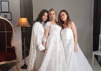 Beri Dukungan Reza Artamevia, Zahwa dan Aaliyah Massaid Kompak Kenakan Outfit Bergaris