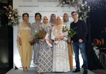 Inspirasi Motif Songket pada Koleksi Ramadhan 2018 Ria Miranda dalam Zalora Private Trunk Show