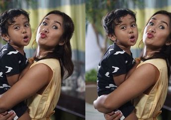 Ajak Anaknya Main Hujan, Widi Mulia Bikin Netizen Kenang Masa Kecil