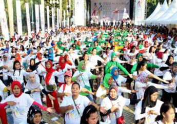 Wow! Promosi Asian Games 2018, 65 Ribu Orang Akan Senam Poco-poco