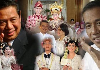4 Pernikahan Anak Presiden Indonesia, Ada yang Jauh dari Kemewahan dan Dipenuhi Derai Air Mata