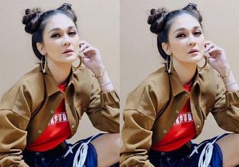 Style Fashion Boyish Luna Maya dengan Kemeja Kotak-kotak, Bisa Jadi Referensimu nih!