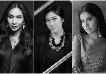 Foto Bareng, Ini Penampilan Simpel Happy Salma Bersama Duo Menantu SBY, Annisa Pohan dan Aliya Rajasa, Kompak Banget!