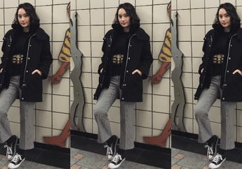 5 Inspirasi Mix and Match Sepatu Converse ala Tatjana Saphira