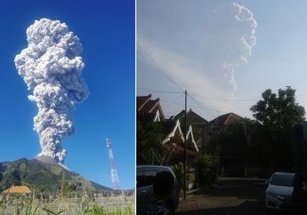 BREAKING NEWS : Gunung Merapi Erupsi Mengeluarkan Abu Vulkanik