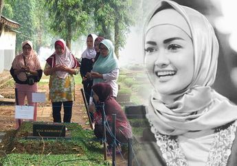 Makam Julia Perez Rutin Dikunjungi Keluarga, Seminggu Bisa 5 Kali!