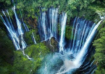 Menikmati Liburan Akhir Pekan di Air Terjun Tumpak Sewu, Niagaranya Indonesia