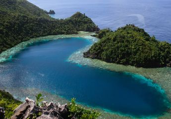 Karawapop, Laguna Hati yang Berapit Gugusan Pulau Papua Barat