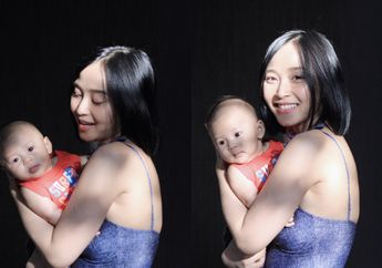 Ekspresi Menggemaskan Nord Saat Menemani Rinni Wulandari Jalani Rutinitas