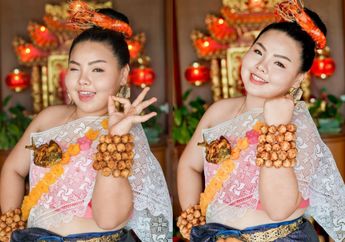 Nyeleneh, Gadis Thailand Sine Benjaphorn Tirukan Gaya Fashion Artis Dunia dengan Cara Tak Lazim!