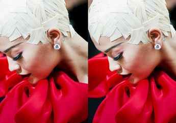 Wow! Begini Penampilan Spektakuler Rita Ora Dalam Balutan Gaun Mewah Rancangan Rumah Mode Prada