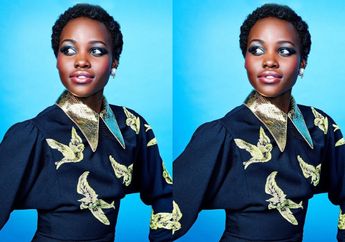 Curi Perhatian, Intip Penampilan Lupita Nyong'o Kenakan Slip Dress di Cannes Film Festival 2018, Simpel Berkelas!