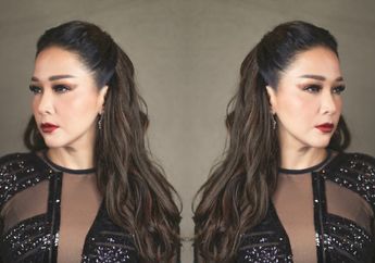 Ini Kompilasi Penampilan Menawan Maia Estianty dalam Balutan Dress Motif Floral, Kepoin yuk!