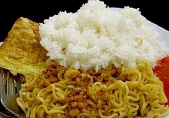 Menu Sahur Nasi, Mie Instan dan Telur, Malah Bikin cepat Lapar 