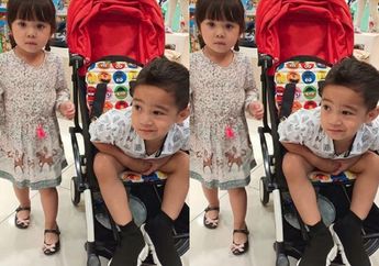 Tingkah Manis Rafathar untuk Gempita Sukses Bikin Baper, Netizen: Aa Jagain Gempi ya!